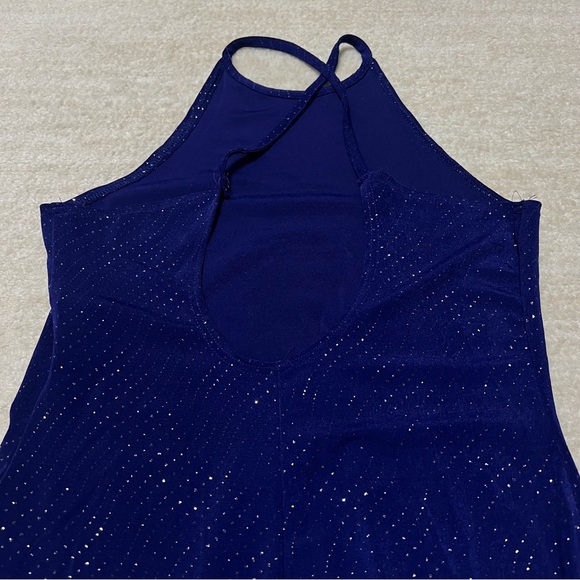 Vintage Jump 90s Celestial Maxi Dress Sz. M/L Sparkle Y2K Fairy Whimsical USA - Picture 2 of 6